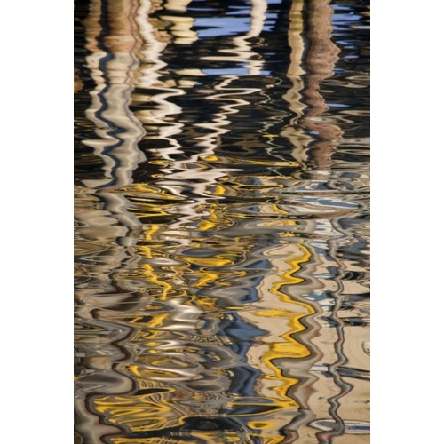 USA, Alaska, Ketchikan Reflections in water